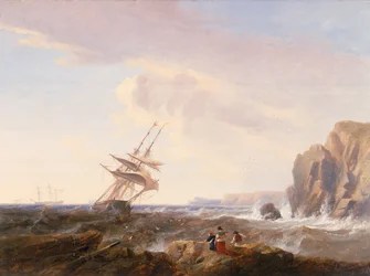 Matin après une tempête, 1844